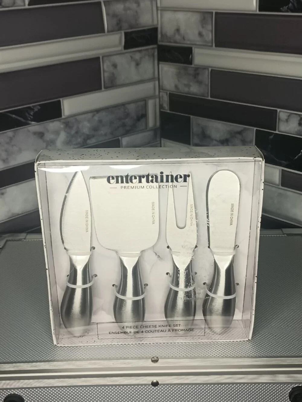 Prestige 4 Piece Cheese Knife Set Premium Collection Entertainer New in Box